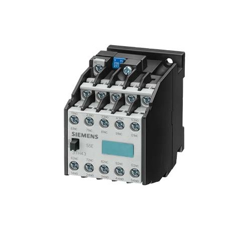3TH4310-0AM0 SIEMENS CONT. RELAY 100E DIN EN 50011 10NO, SCREW CONNECTION ALT. CURRENT ACTUATING 220 V AC 5..