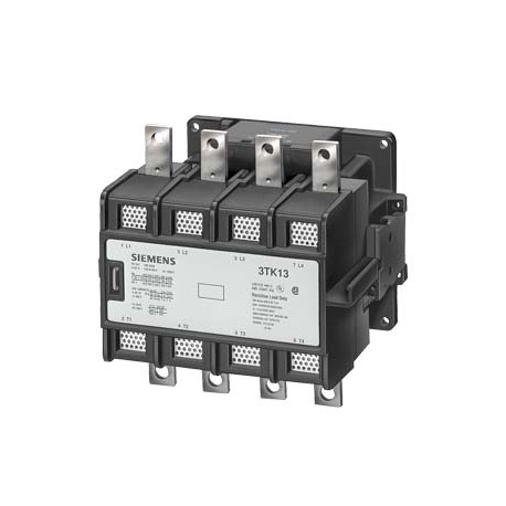 3TK1042-0AF0 SIEMENS Contactor, AC-1, 4-pin, 200 A, main contacts 4 NO, Auxiliary contacts 2 NO + 2 NC, AC o..