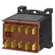 3TK2040-3BB4 SIEMENS Miniature contactor, Flat connector terminal, 4 NO Snap-on mounting standard mounting r..