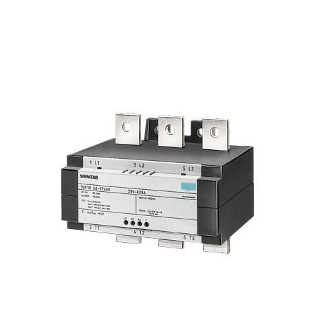 3UF1868-3FA00 SIEMENS CURRENT TRANSFORMER, 3-PHASE FOR MOUNTING ONTO CONTACTOR AND INSTALLING AS A SINGLE U..