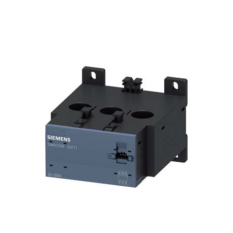 3UF7103-1AA00-0 SIEMENS Module d'acquisition de courant, Courant de réglage 20...200 A, Largeur 120 mm, Tran..