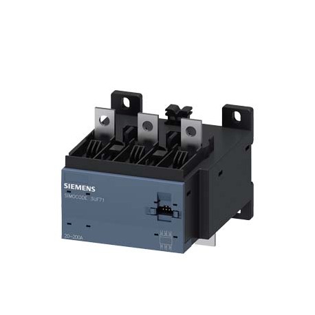 3UF7103-1BA00-0 SIEMENS Current measuring module, Set current 20...200 A overall width 120 mm, busbar connec..