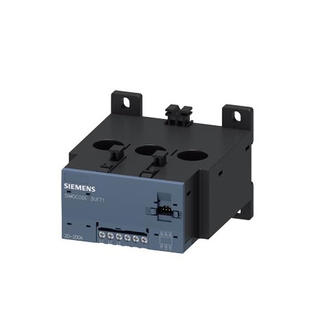 3UF7113-1AA00-0 SIEMENS Strom-/Spannungserfassungsmodul Einstellstrom 20...200 A Spannungserfassung bis 690..