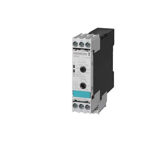 3UG4513-1BR20 SIEMENS Relais analogique de surveillance Perte de phase et ordre des phases Sous-tension régl..