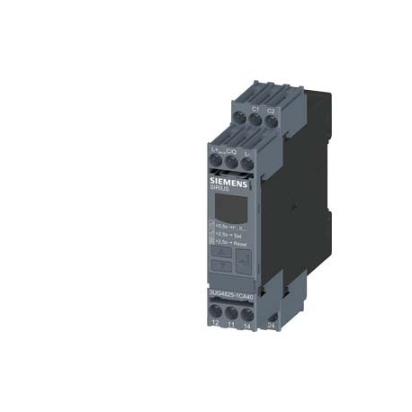 3UG4825-1CA40 SIEMENS Relé de vigilancia digital para la vigilancia de corriente de defecto con transformado..