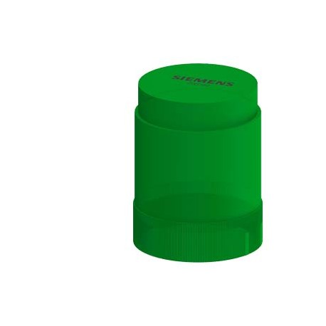 8WD4220-5BC SIEMENS Flashlight element, with integrated LED, green, 24 V AC/DC, Diameter 50 mm