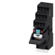 LZS:PT5D5T30 SIEMENS relais embrochable complet 4 W, 230 V CA Module LED rouge Socle avec séparation logique..