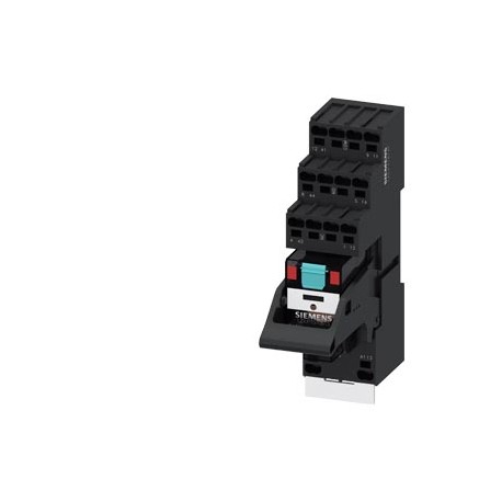 LZS:PT5D5T30 SIEMENS Plug-in relay complete unit 4 W, 230 V AC LED module red Socket with logic isolation Sp..