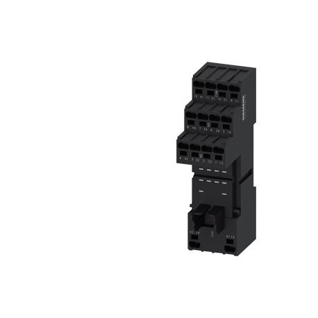 LZS:PT7874P SIEMENS Plug-in socket for PT relay 4 changeover contacts with logic isolation Spring-type termi..