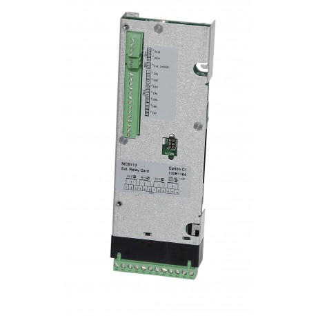130B1264 VLT® Extended Relay Card MCB 113, ctd DANFOSS DRIVES Extended Relay Card MCB 113, coatedVLT® Extend..