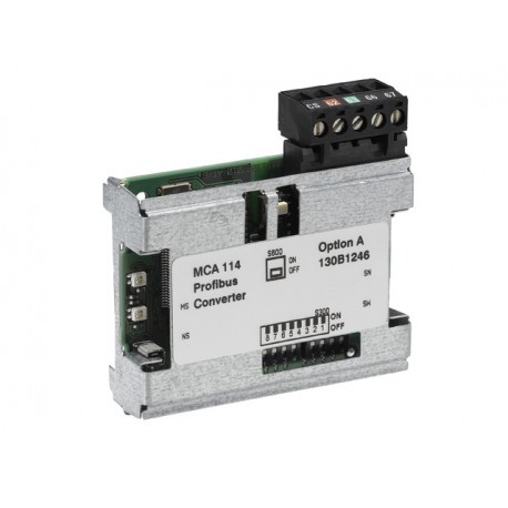 130B1246 VLT® PROFIBUS Converter MCA 114, ctd DANFOSS DRIVES COATED KIT/GEN MCA114 PROFIBUS CONVERTERVLT® PR..