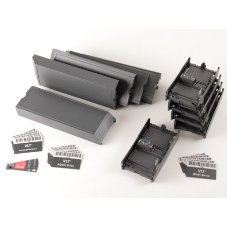130B1384 acc. bag multipack 5 pcs frame B3 DANFOSS DRIVES Set (5x) front covers B3 encl. f. A/B OpKrones acc..