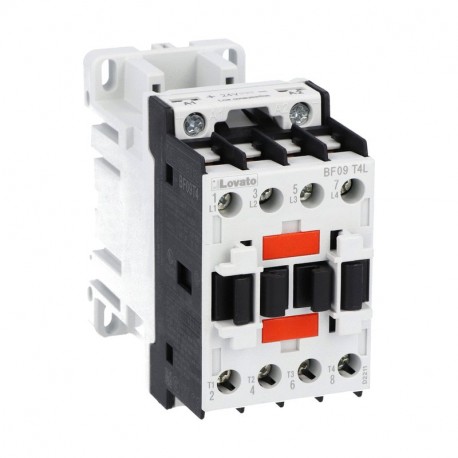 BF09T4L024 LOVATO Contactor Tetrapolar 25A AC1 Bobina 24V DC Bajo Consumo