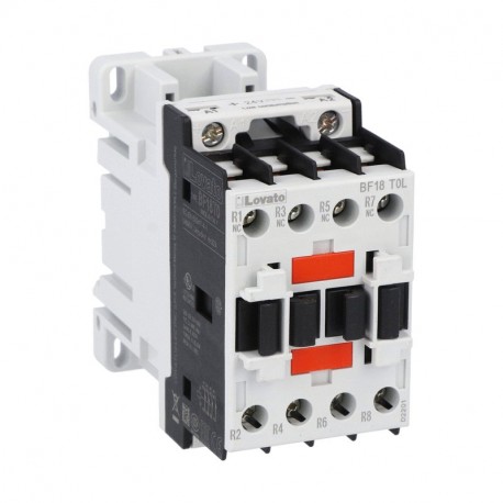 BF18T0L024 LOVATO Параметры FOUR-POLE CONTACTOR, IEC OPERATING CURRENT ITH (AC1) 32A, DC COIL LOW CONSUMPTIO..