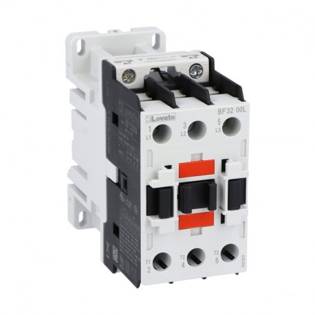 BF3200L048 LOVATO TROIS-POLE CONTACTEUR, IEC OPERATIONNEL COURANT IE (AC3) 32A, DC COIL FAIBLE CONSOMMATION,..