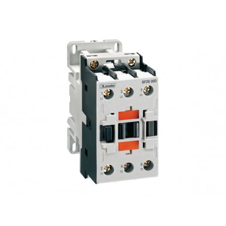 BF3800L024 LOVATO TROIS-POLE CONTACTEUR, IEC OPERATIONNEL COURANT IE (AC3) 38A, DC COIL FAIBLE CONSOMMATION,..