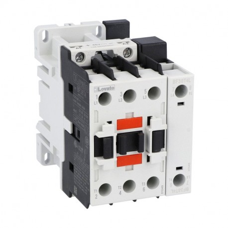 BF38T4L024 LOVATO Contactor Tetrapolar 56A AC1 Bobina 24V DC Bajo Consumo