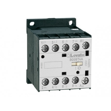 11BG09T4D012 BG09T4D012 LOVATO Quatro pólos CONTATOR, DC COIL, 12VDC