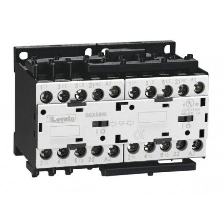 11BGR1201D024 BGR1201D024 LOVATO TELEINVERTITORE ASSEMBLATO, BOBINA IN DC, CON INTERBLOCCO MECCANICO ESTERNO..