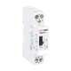 CNM2020024 LOVATO CONTACTEUR MODULAIRE AVEC COMMANDE MANUELLE, UN OU DEUX-POLE, 20A AC1, 24VAC / DC (2NO)