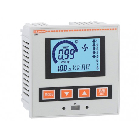 DCRL5 LOVATO Regulador de factor de potencia 5 pasos 100-400V 96x96