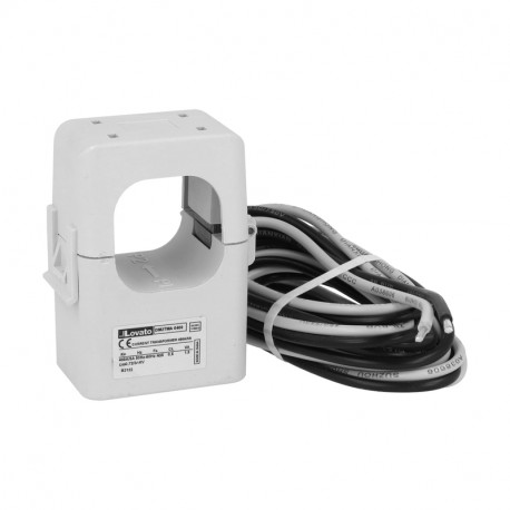 DM2TMA0400 LOVATO CURRENT TRANSFORMER, COMPACT PREWIRED SPLIT-CORE, 36X36MM HOLE, 400A
