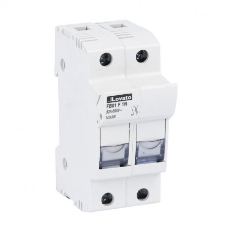 FB01F1N LOVATO 1P+N. Ohne Licht. 2 Module