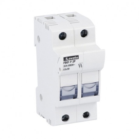FB01F2P LOVATO 1P. Ohne Licht. 2 Module