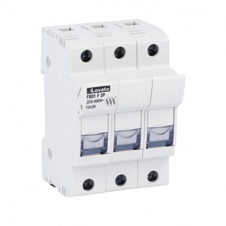FB01F3P LOVATO 3P. Ohne Licht. 3 Module