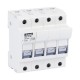 FB01F3N LOVATO 3P+N. Ohne Licht. 4 Module
