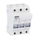 FB01G3P LOVATO 3P. Ohne Licht. 3 Module
