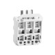 GAX391UL LOVATO FUSE HOLDER/BLOCK FOR SWITCH DISCONNECTORS, FOR GA016 A-GA025 A. SUITABLE FOR CLASS CC FUSES
