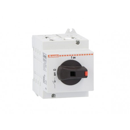 GD040AT4 LOVATO SWITCH DISCONNECTOR, FOR PHOTOVOLTAIC APPLICATIONS, DIRECT OPERATING VERSION, COMPLETE WITH ..
