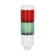 8LT4K02BG LT4K02BG LOVATO STEADY LIGHT MODULE. Ø45MM. BUILT-IN LED CIRCUIT. GREEN, RED, 24VDC