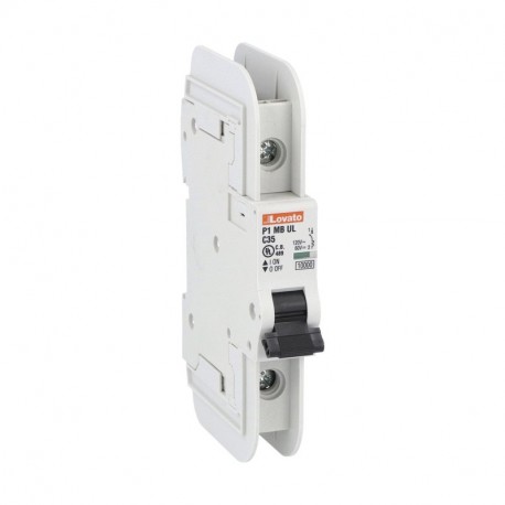 P1MBUL1PC63 LOVATO MINIATURE CIRCUIT BREAKER, 1P 10KA. 1 MODULE, CHARACTERISTIC C, 63A
