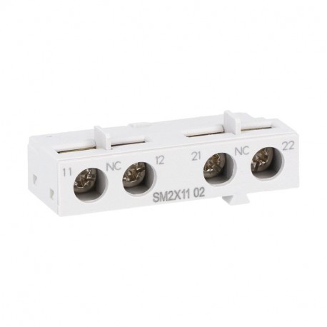 SM2X1102 LOVATO CONTATTO AUSILIARIO AGGIUNTIVO. MONTAGGIO FRONTALE 2NC