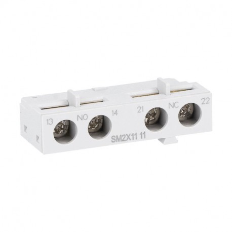 SM2X1111 LOVATO ADD-ON AUXILIARY CONTACT. FRONT MOUNT 1NO+1NC