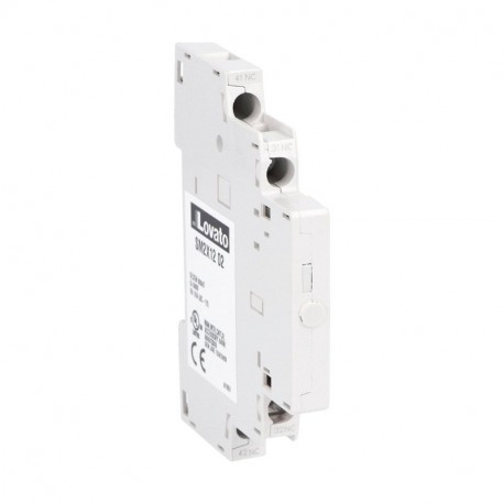 SM2X1202 LOVATO ADD-ON AUXILIARY CONTACT. SIDE MOUNT 2NC