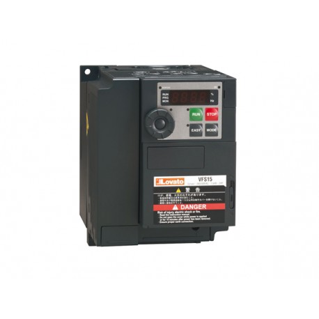 VFS154007PLW LOVATO VARIABLE DRIVE SPEED, TYPE VFS15, alimentation triphasée 380-500VAC 50 / 60Hz. EMC SUPPR..