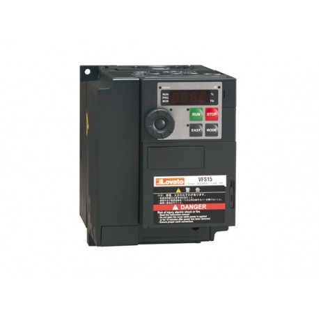 VFS154007PLW LOVATO VARIABLE SPEED DRIVE, VFS15 TYPE, THREE-PHASE SUPPLY 380-500VAC 50/60HZ. EMC SUPPRESSOR ..