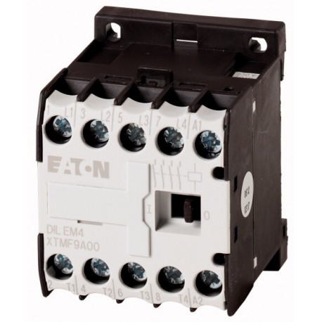 DILEM4(TVC100) 000638 XTMF9A00E6 EATON ELECTRIC Contator, 4p, 4 kW / 400V / AC3