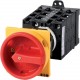 T3-6-15168/V/SVB 003229 EATON ELECTRIC Main switch, 9-pole + 2 N/O + 1 N/C, 32 A, Emergency-Stop function, 9..
