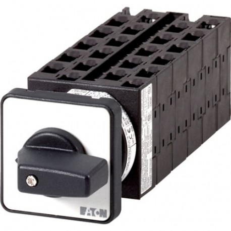 T0-11-15154/E 003762 EATON ELECTRIC Step switches, Contacts: 21, 20 A, front plate: 1-7, 45 °, maintained, f..
