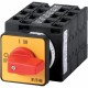 T3-6-13/E-RT 004225 Y7-4225 EATON ELECTRIC On-Off, de 6 pinos, 32 A, a função de paragem de emergência, 90 °..