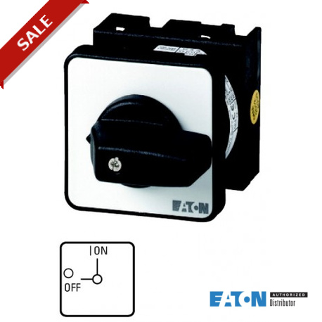 4280 004280 EATON MOELLER On-Off switch, 9-pole + 2 N/O + 1 N/C, 32 A, 90 °, flush mounting