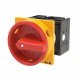 T3-2-15169/EA/SVB 008648 EATON ELECTRIC Interruptor General 3 polos + 1 NO 32 A Maneta Roja/Amarilla Bloquea..
