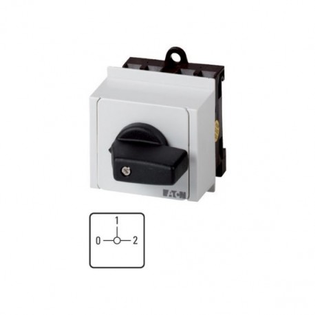 T0-1-15502/IVS 009335 EATON ELECTRIC Operation mode switch, Contacts: 2, 20 A, front plate: 0-1-2, 90 °, mai..