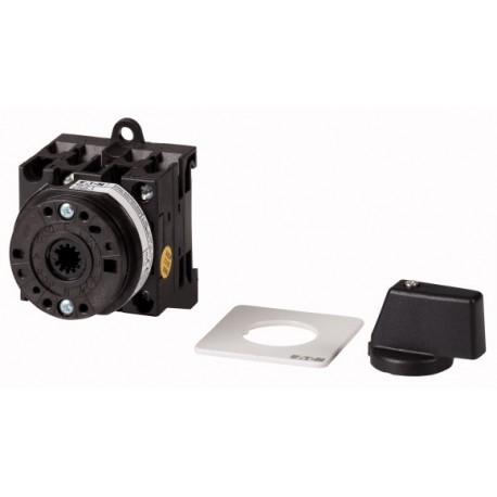 T0-2-113/XZ 011122 Y7-11122 EATON ELECTRIC On-Off, 3 pólos + 1 N / C, 20 A, 90 °, montagem traseira, chave b..