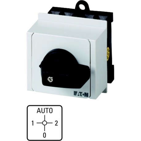 T0-2-15834/IVS 011463 Y7-11463 EATON ELECTRIC Changeoverswitches, contatos: 4, 20 A, o painel frontal: 1-AUT..