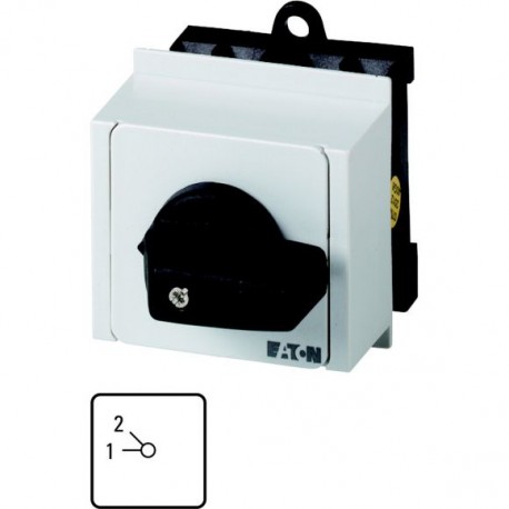 T0-3-15016/IVS 012582 Y7-12582 EATON ELECTRIC Commutateurs à gradins, Contacts: 6, 20 A, plastron: 1-2, 45 °..
